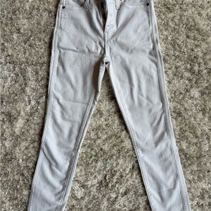 Madewell High-Rise Skinny Crop Jeans